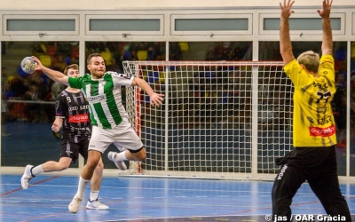 Quim Vaíllo, en un partit aquesta temporada amb l'OAR Gràcia | jas - OAR Gràcia